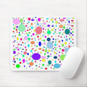 Farbige Blasen Mousepad (Mit Mouse)