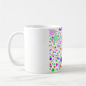 Farbige Blasen-Tasse Kaffeetasse (Links)
