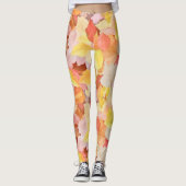 Farbige Blätter des Herbstes Leggings (Vorderseite)