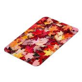 Farbige Blätter des Herbstes Magnet (Linke Seite)