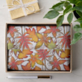 Farbige Blätter des Herbstes Seidenpapier (Geschenk)