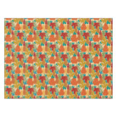 Farbige Blätter des Herbstes Tischdecke (Vorderseite (Horizontal))