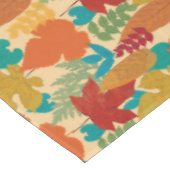 Farbige Blätter des Herbstes Tischdecke (Schrägansicht)