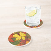 Farbige Blätter des Herbstes Untersetzer (Seite)