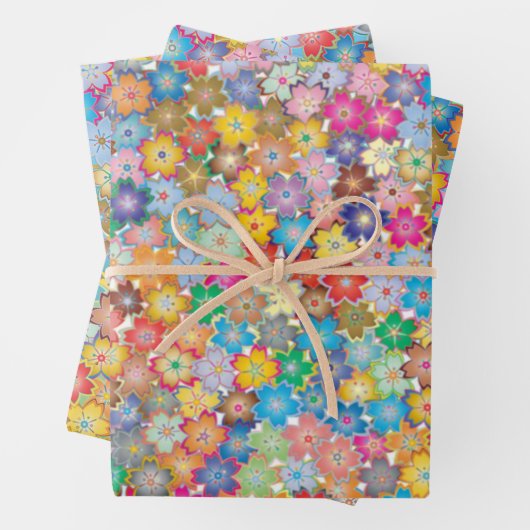 Farbige Blätter für das Blumendesign (Beispiel)