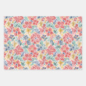 Farbige Blätter für die Blumenbedeckung (Vorderseite)