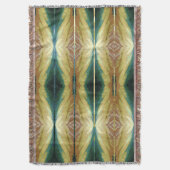 Farbige Blätter im Herbst, Abstraktes Muster Decke (Vorderseite Vertikal)