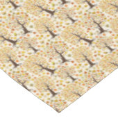 Farbige Blätter im Herbst Erntedank Tischdecke (Schrägansicht)