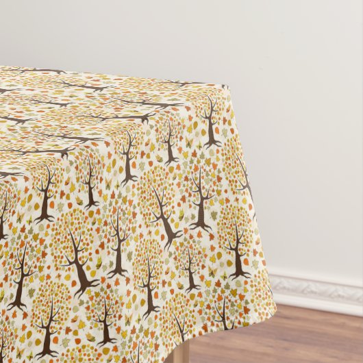 Farbige Blätter im Herbst Erntedank Tischdecke (Beispiel)