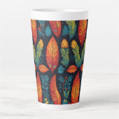 Farbige Blätter im Herbst Milchtasse (Vorderseite)