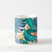 Farbige Blätter Kaffeetasse (Mittel)