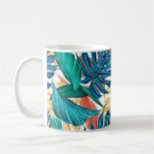 Farbige Blätter Kaffeetasse (Links)