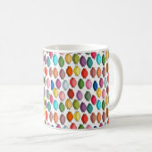 Farbige Blätter Kaffeetasse (VorderseiteRechts)