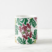 Farbige Blätter, MAtisse Style Kaffeetasse (Mittel)
