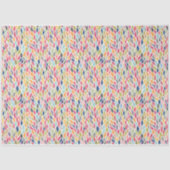 Farbige Blätter Muster Weichgewebe Seidenpapier (Vorderseite)