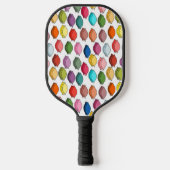 Farbige Blätter Pickleball Schläger (Vorderseite)