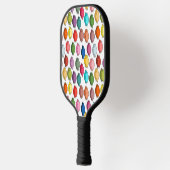 Farbige Blätter Pickleball Schläger (Links)