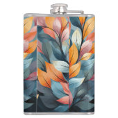 Farbige Blätter Thunder_Cove Flachmann (Rückseite)