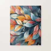 Farbige Blätter Thunder_Cove Puzzle (Vertikal)