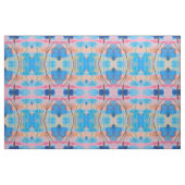 Farbige Blau- und Rosa Blumendrucke Stoff (Fat Quarter (45,7 x 55,9 cm))