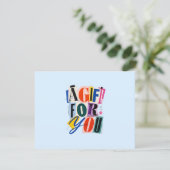 Farbige blaue Geschäftsgeschenk-Zertifikat (Stehend Vorderseite)