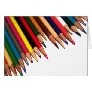 Farbige Bleistift-Ecke