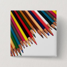 Farbige Bleistift-Ecke Button