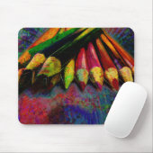 Farbige Bleistift-Kunst-Versorgungen Mousepad (Mit Mouse)