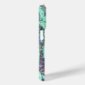 Farbige Bleistiftbaum-Blätter Personalisierter Fal Case-Mate iPhone Hülle (Rückseite / Rechts)