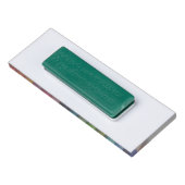 Farbige Bleistifte Namenschild (Rückseite)