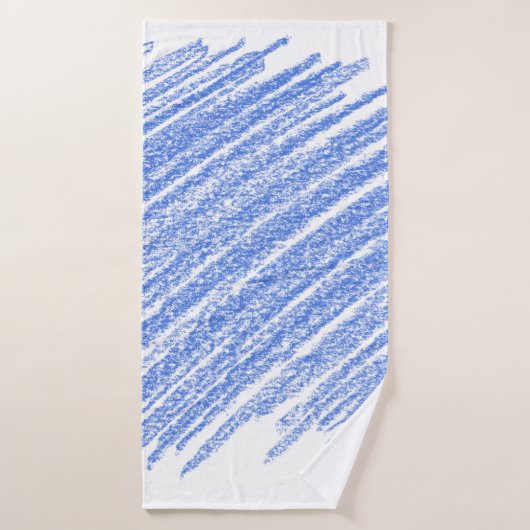Farbige Bleistiftkratzung Badehandtuch (Badehandtuch)