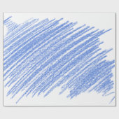 Farbige Bleistiftkratzung Geschenkpapier (Flach)