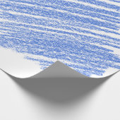 Farbige Bleistiftkratzung Geschenkpapier (Ecke)