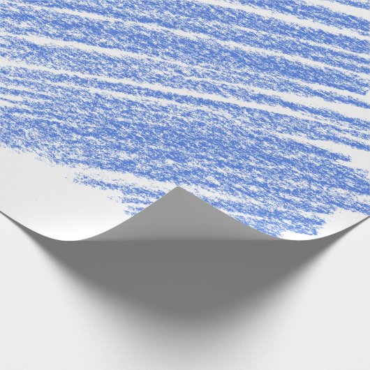 Farbige Bleistiftkratzung Geschenkpapier (Ecke)