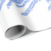 Farbige Bleistiftkratzung Geschenkpapier (Rolleneckpunkt)