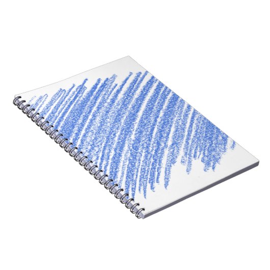 Farbige Bleistiftkratzung Notizblock (Rechte Seite)