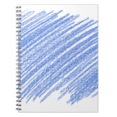 Farbige Bleistiftkratzung Notizblock (Vorderseite)