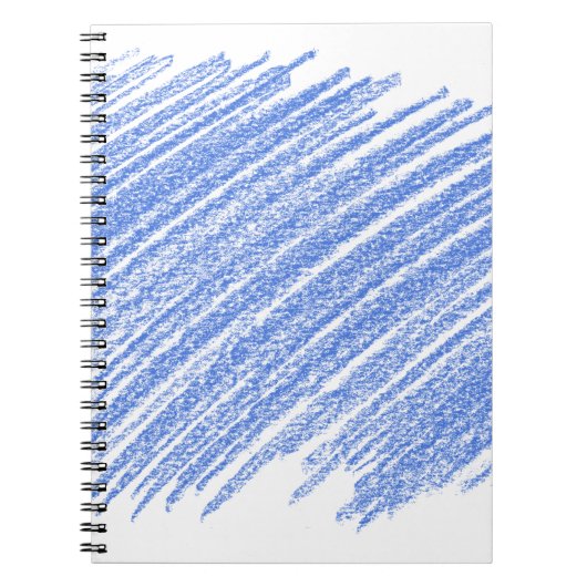 Farbige Bleistiftkratzung Notizblock (Vorderseite)