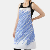 Farbige Bleistiftkratzung Schürze (InSitu)