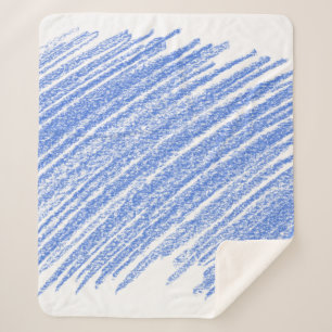 Farbige Bleistiftkratzung Sherpadecke