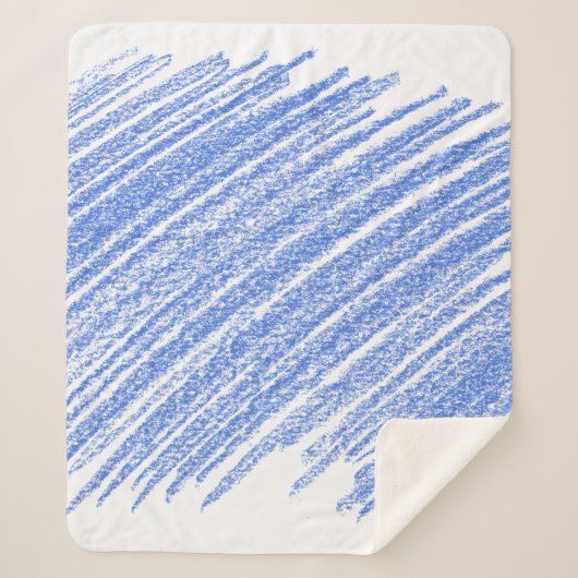 Farbige Bleistiftkratzung Sherpadecke (Vorderseite)