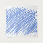 Farbige Bleistiftkratzung Wandteppich (Vorderseite)