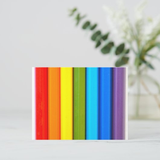 Farbige Bleistiftpostkarte Postkarte (Stehend Vorderseite)