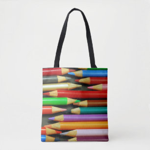 Farbige Bleistiftstifte Tasche