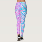 Farbige Blobs Leggings (Rückseite)