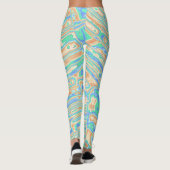 Farbige Blobs Leggings (Rückseite)