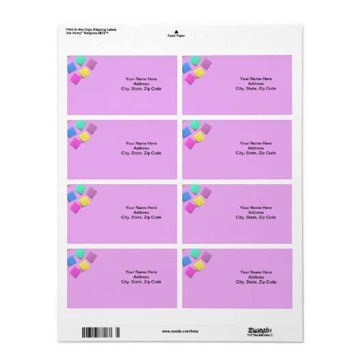 Farbige Blöcke (Vorne)