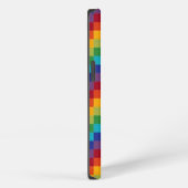 Farbige Blöcke iPhone Hülle (Rechte Seite)