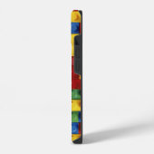 Farbige Blöcke iPhone-Hülle iPhone Hülle (Linke Seite)