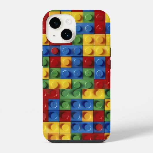 Farbige Blöcke iPhone-Hülle iPhone Hülle (Rückseite)